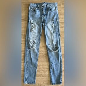Flying Monkey Blue Label skinny distressed denim 25